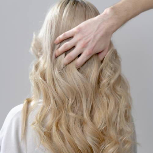 flirty lines on hair